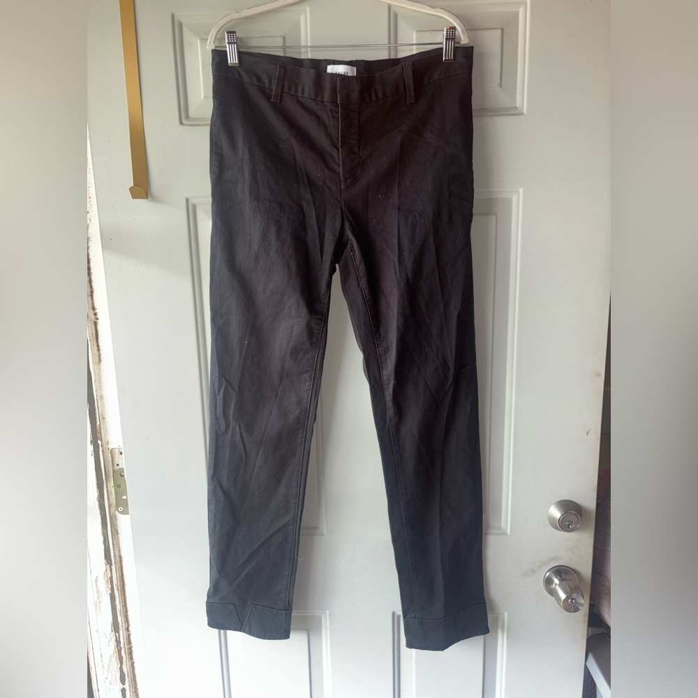 Rhude black flat front pants size XL